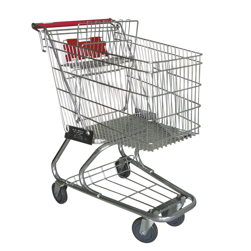 CARRITO PARA SUPERMERCADO - ACERO INOXIDABLE